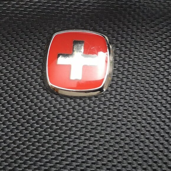 NWOT Wenger Black Zipper Closure Notebook Carry Case w/ 2 Carry Handles - Picture 7 of 7